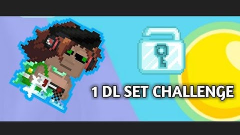 1 DL set challenge | Growtopia Best Set•