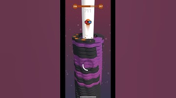 Amazing Stackball Crush 3d #stackball #supermamos #video #funnyshorts