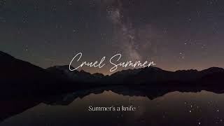 Cruel Summer - Taylor Swift (lyrics)