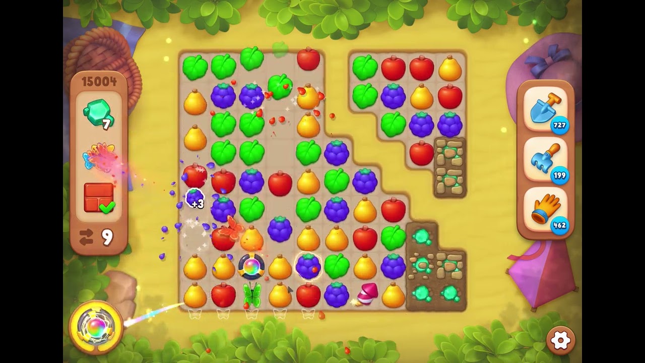 GardenScapes Level 15004 no boosters 