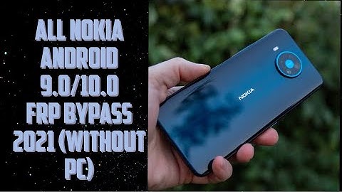 All Nokia android frp Bypass/google account unlock (2023)(works 100% without pc