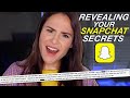 REVEALING YOUR SNAPCHAT SECRETS | AYYDUBS