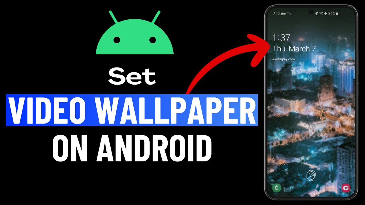 set video as home screen android