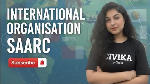 “UGC NET DEC 2025| INTERNATIONAL ORGANISATIONS| SAARC| POL SCI UGC NET”|