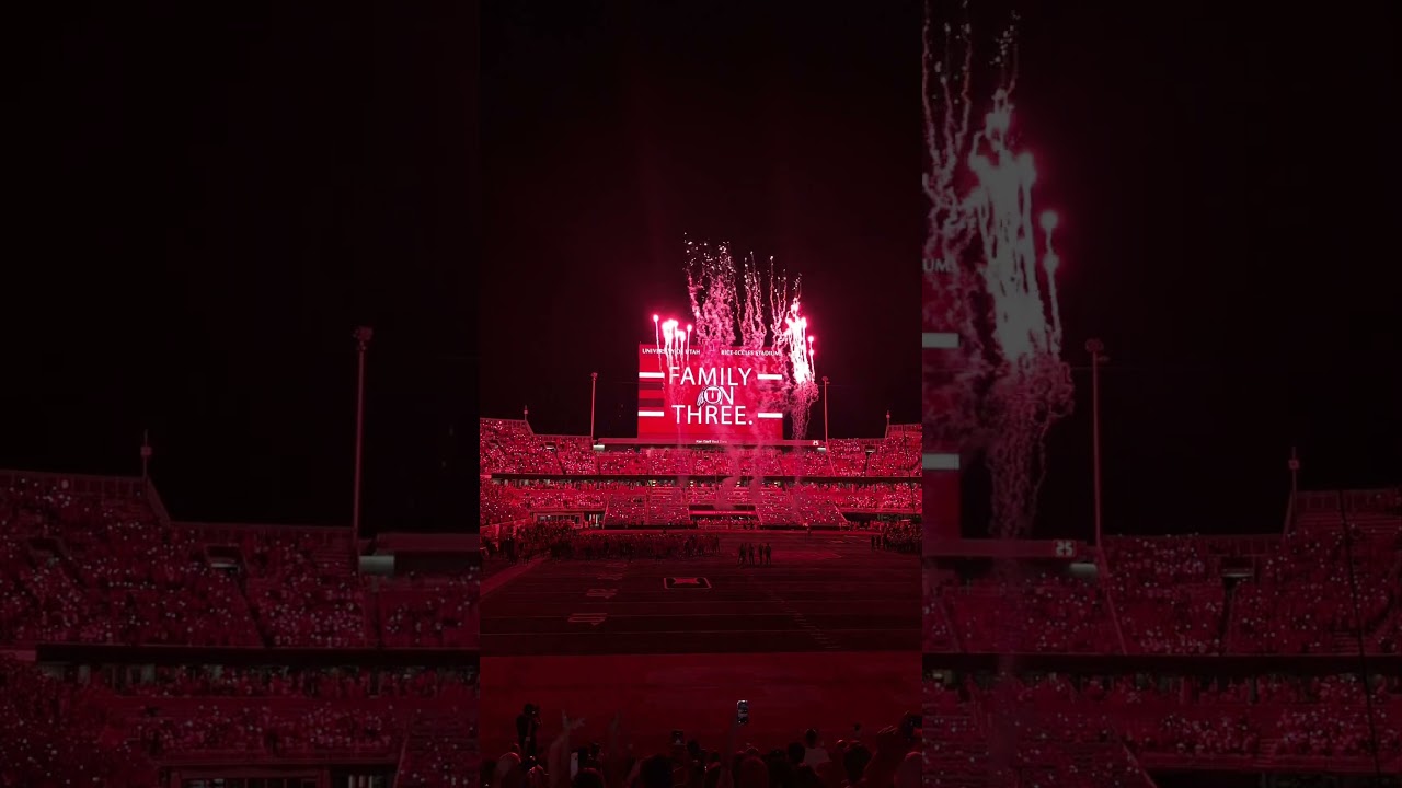 3 home games in a row is a party! #utahfootball #collegefootball #big12football #goutes #cfb