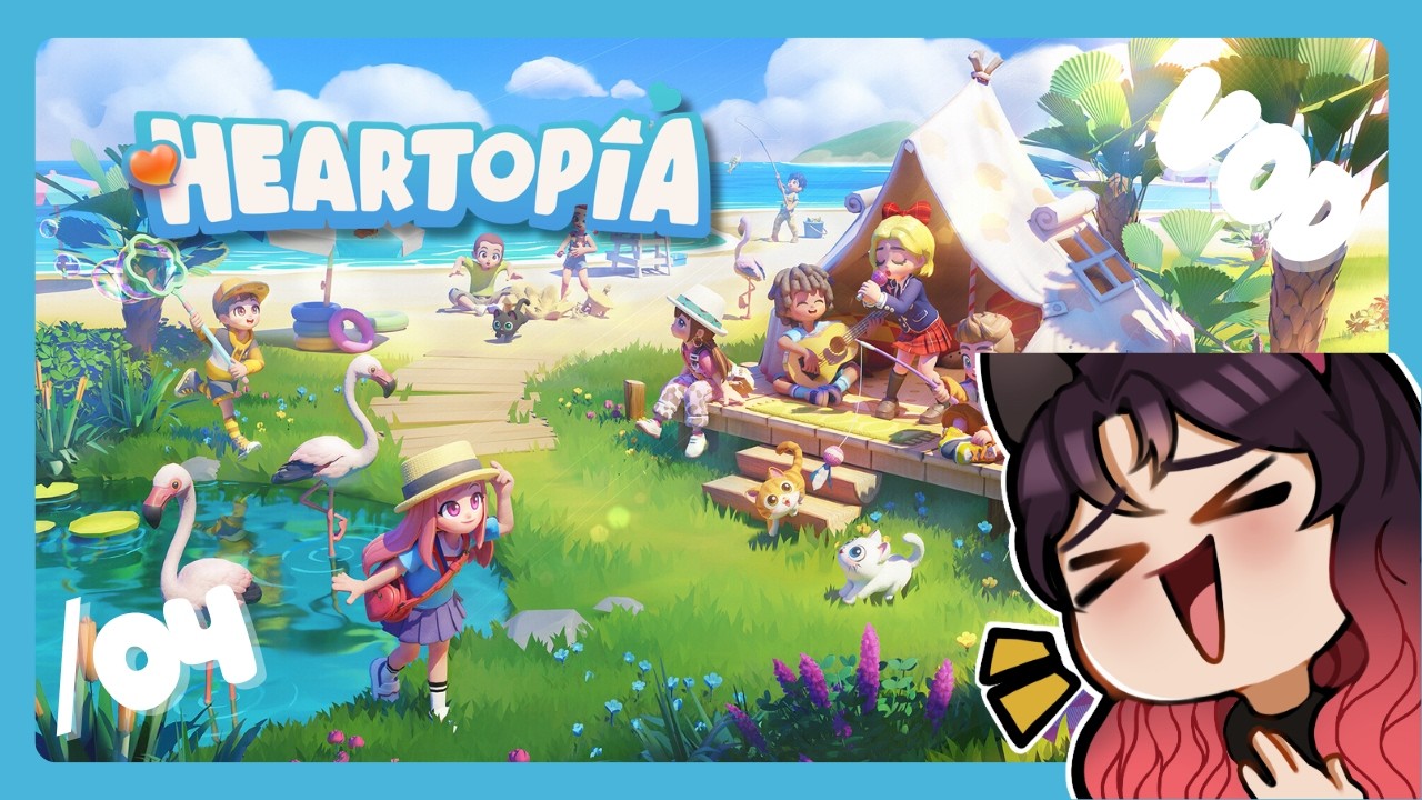VOD - VILLAGE AVEC LA COMMU : EVENEMENTS CRISTALLINS, FARM & ON REGARDE VOS MAISONS 😱 | Heartopia 💖