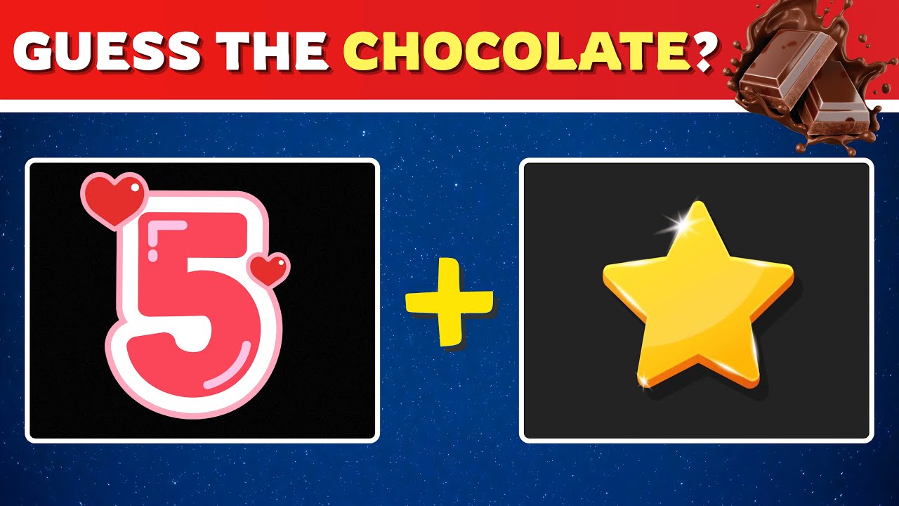 Угадай шоколад | Угадай шоколад по эмодзи | Угадай конфету | Викторина