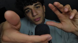 ASMR Mouth Sounds and Hand Movements