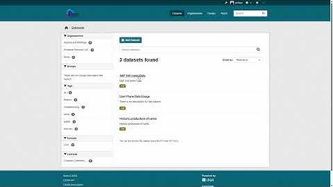 Integration of UPCAST plugins into a CKAN based marketplace implementation