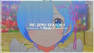 Re: Zero Opening 1 | Redo - Sub. Español 『AMV』♡ Resimi