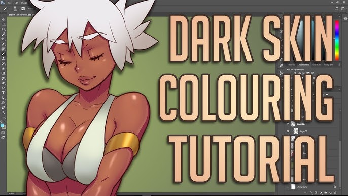 BASIC SKIN COLORING TUTORIAL - CLEAN ANIME STYLE 