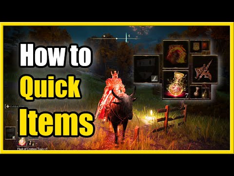 How to use Quick Item Slots in Elden Ring Hot Bar Tutorial