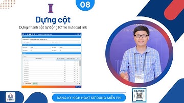 VBIM || TỰ ĐỘNG DỰNG NHANH CỘT TỪ FILE AUTOCAD LINK || VBIM TOOLS