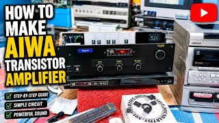 ✅How to make an ideal amplifier for home. #techbanglabydigisoft #transistoramplifier #amplifier