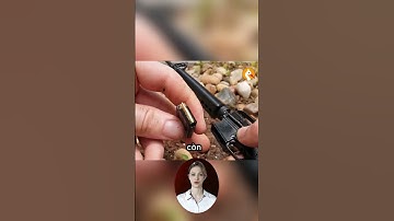 Đây là cách anh chàng tạo nên một khẩu súng trường từ viên đạn!!