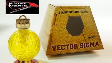 Showcase review: VECTOR SIGMA GIFT SET included with Masterpiece Optimus Prime reissue