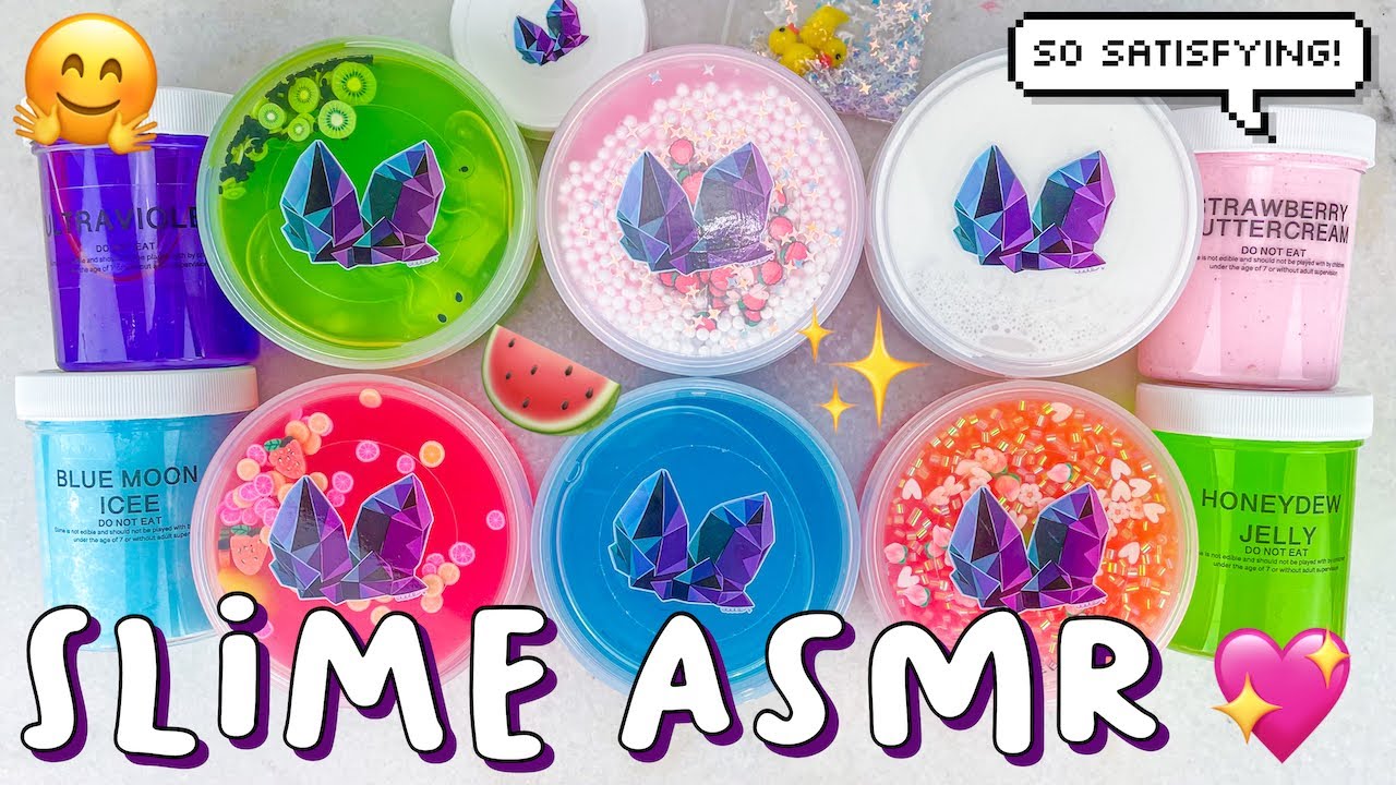 Slime ASMR #asmr #slimeasmr #slimeonmic #asmrtist #slime