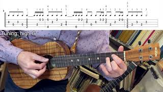 Swimming - Hans Zimmer (Ukulele fingerstyle tutorial)