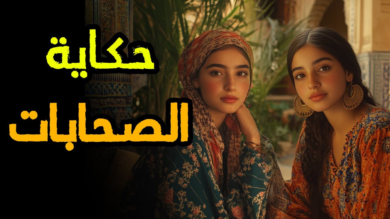 حكاية الصحابــات 👩‍🦰👩‍🦱| من روائع قصص التراث المغربي قبل النوم 🌙📜