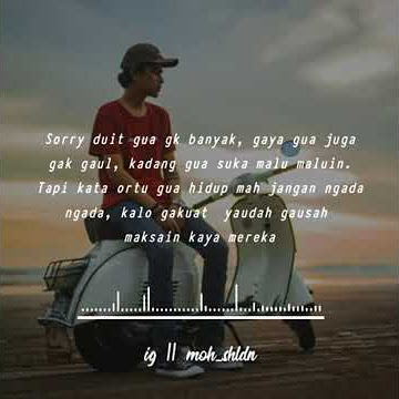 Buat stori whatsApp anak vespa