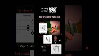 Roddy Ricch - The Box | Short Guitar Tutorial #TheBox #RoddyRich #GuitarTutorial