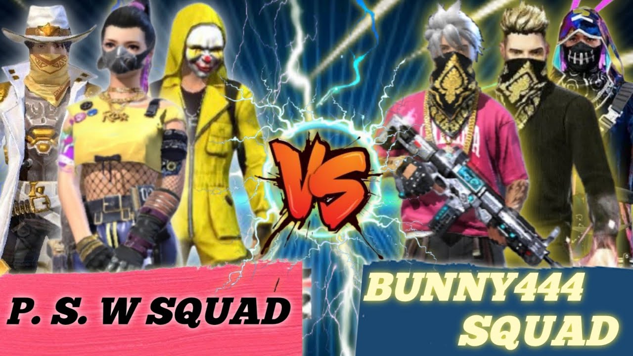 Psw Squad Vs Bunny444 Squad Classic Squad Room Custom.👍👍👍👍👍❤