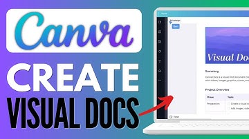 How To Create Visual Docs On Canva | Magic Write AI (Full Tutorial)
