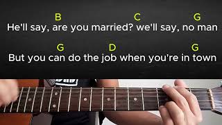 Walking in the Winter Wonderland Guitar Tutorial with Chords and Lyrics