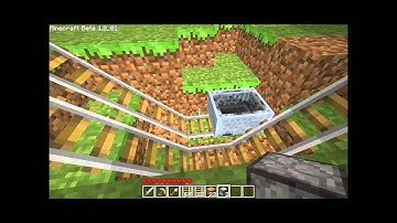 Minecraft- Minecart Booster Tutorial