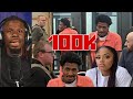 Nba youngboy coming home on 100k bond money yaya shows up to court for support reaction