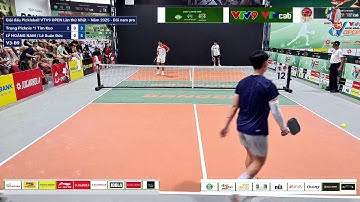 Giải đấu Pickleball VTV9 OPEN Lần thứ Nhất – Năm 2025 - Đôi nam pro