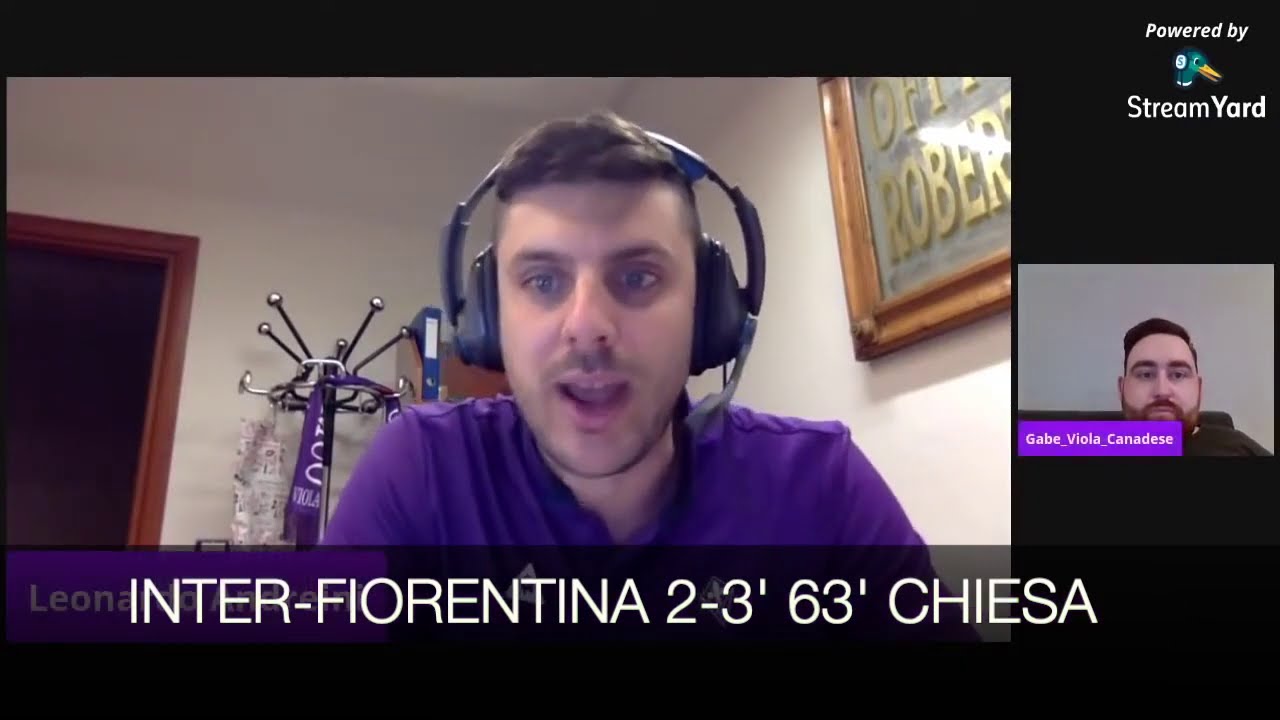 LIVE REACTION INTER-FIORENTINA 4-3 - YouTube