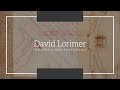 David Lorimer; Towards A New Renaissance - Part I of II