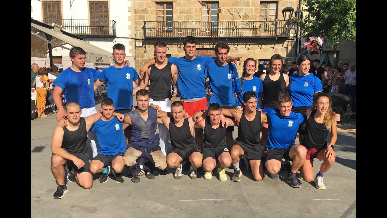 Segura eta Idiazabal herri kirol desafioan