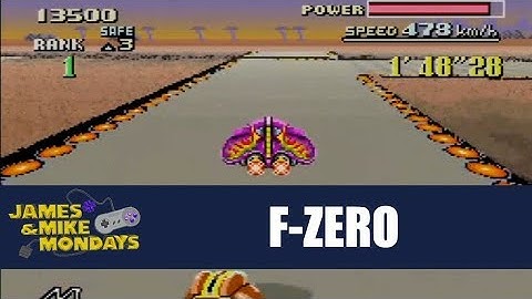 F-Zero (SNES) Part 2 - Queen & King leagues - James & Mike Mondays