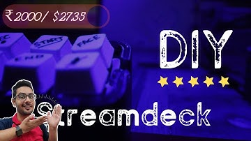 How I built my Own StreamDeck under 2000 Rupees | #DIY #Streamdeck #elgatostreamdeck