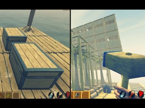 Video RAFT - Phần 2: UPDATE MỚI - HÒM ĐỒ & XÂY BIỆT THỰ GIỮA... - youtube