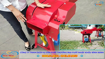 Chi Tiết Máy Băm Cỏ 5TA Bình Minh - Năng Suất 500Kg/H