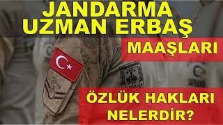 Jandarma Uzman Erbaş Maaşı - Özlük Hakları 2022