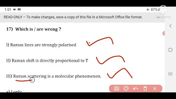 TRB PG / POLYTECHNIC PHYSICS - SPECTROSCOPY  || IMPORTANT QUESTIONS