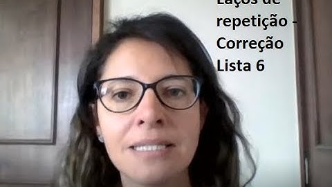 Aula sobre laços de repetição - Exercícios da Lista 6