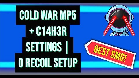 0 RECOIL COLD WAR MP5 C14H3R ( Cipher ) SCRIPT SETUP | CRONUS | BEST SMG IN WARZONE | AIM ASSIST +