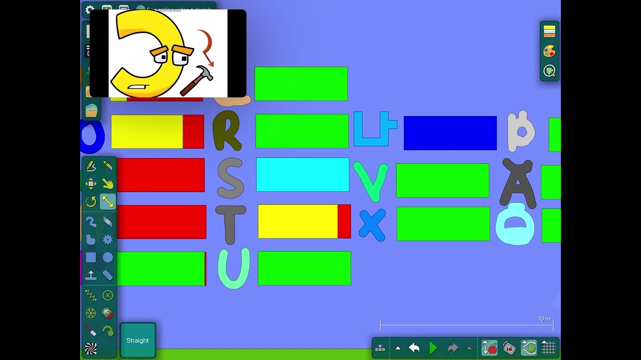 Vietnamese Alphabet Lore with Health Bars