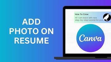How to Add Photo in Canva Resume?
