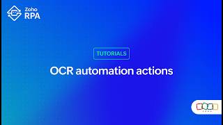 Tutorial#23: OCR Automation | RPA actions