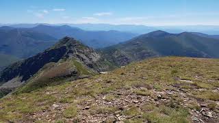 Panorámica desde el pico Cuiña (Sierra de Ancares(