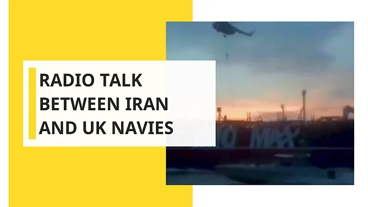 Radio talk between Iran and UK Navies