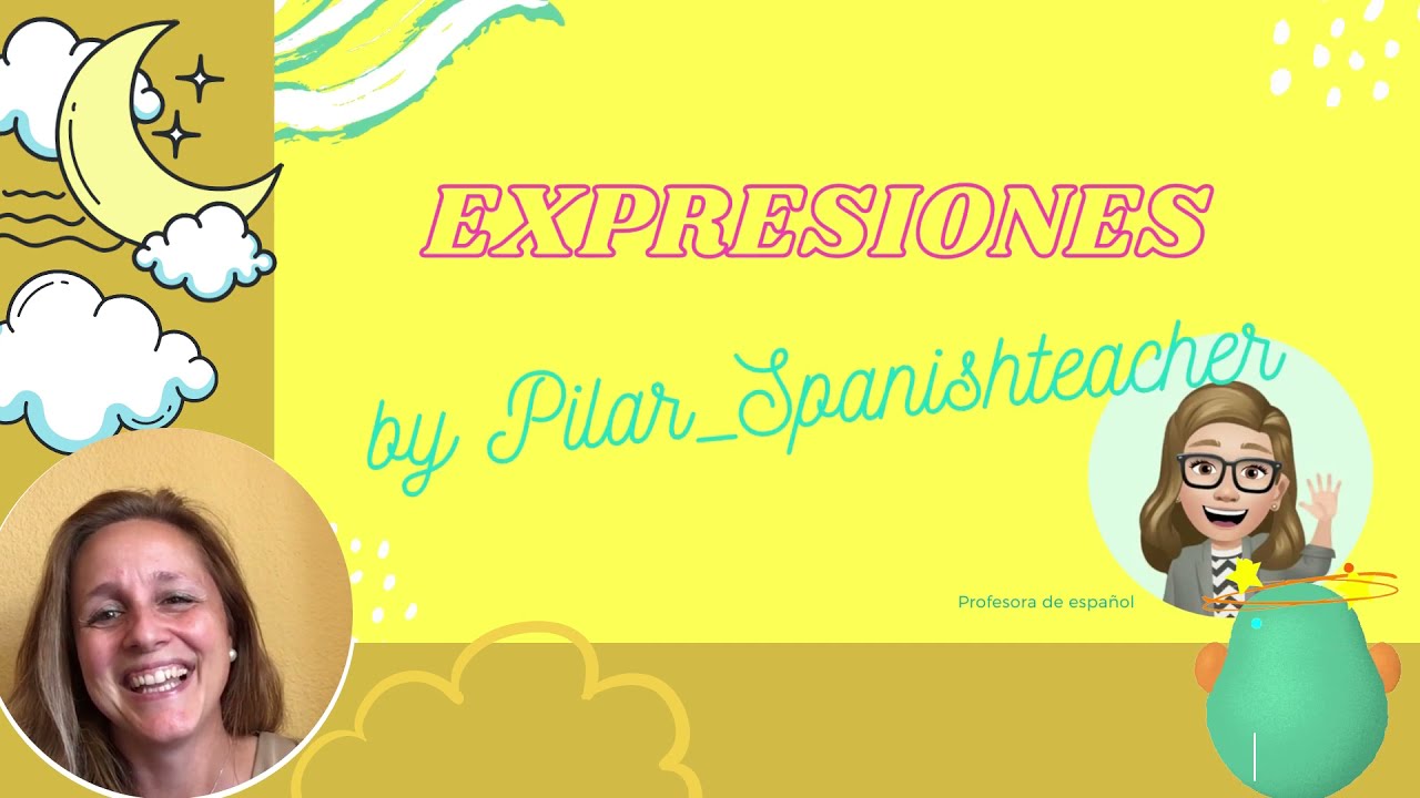 Expresiones en Español: "Estar en las nubes, estar en la luna, ser un sol/cielo, ver las estrellas..