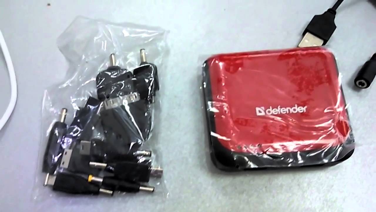 Внешний аккумулятор defender