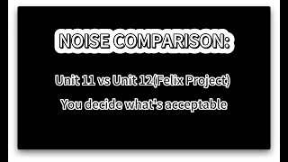 Noise Comparison - Felix Project Vs Other Business Unit